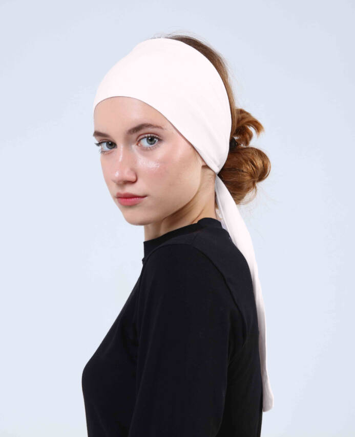 Premium Headband Underscarf - Tie-Back - 51