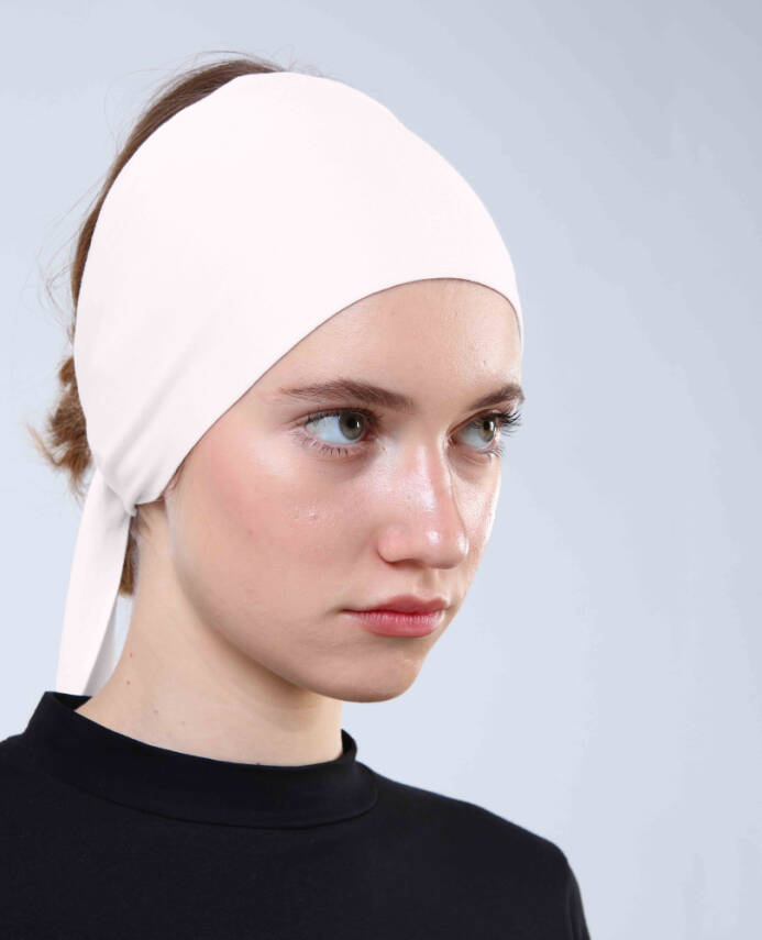 Premium Headband Underscarf - Tie-Back - 56