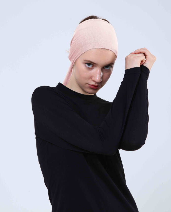 Premium Headband Underscarf - Tie-Back - 65