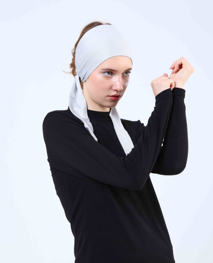 Premium Headband Underscarf - Tie-Back - 70