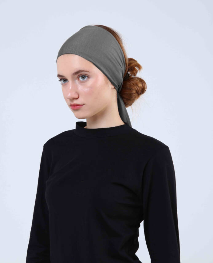 Premium Headband Underscarf - Tie-Back - 73