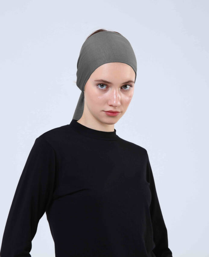 Premium Headband Underscarf - Tie-Back - 76