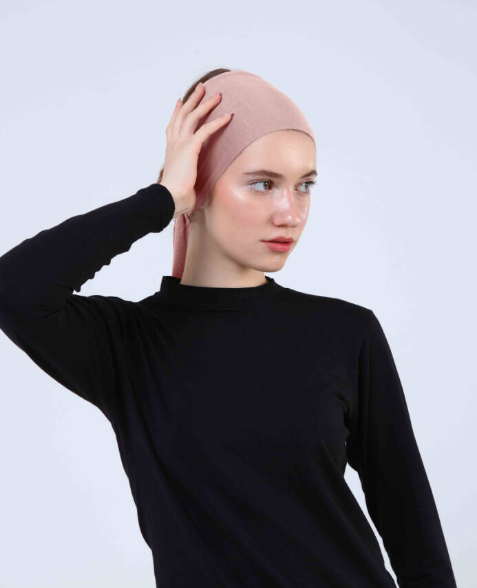 Premium Headband Underscarf - Tie-Back - 80