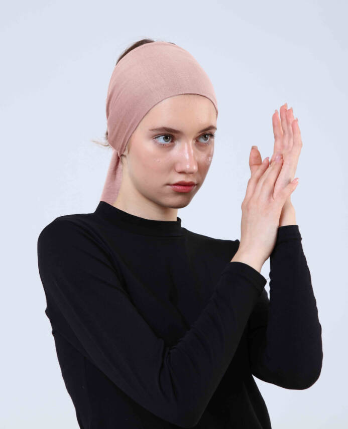Premium Headband Underscarf - Tie-Back - 85
