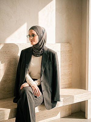 Hanfendy Athletic Plain Sports Hijab