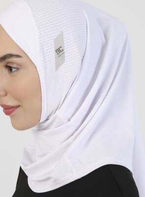 Pro Spor Çapraz Hijab Bone - Gözenekli Mikro Kumaş - 11