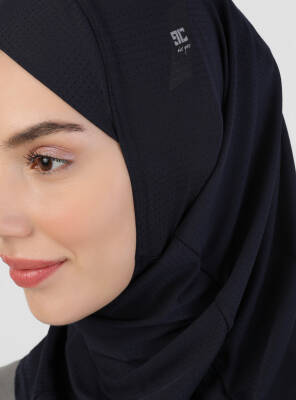 Pro Spor Çapraz Hijab Bone - Gözenekli Mikro Kumaş - 15
