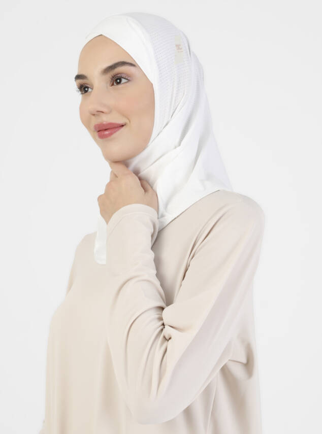 Pro Spor Çapraz Hijab Bone - Gözenekli Mikro Kumaş - 16