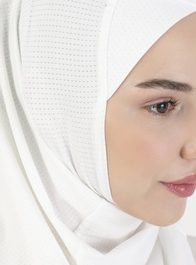 Pro Spor Çapraz Hijab Bone - Gözenekli Mikro Kumaş - 19