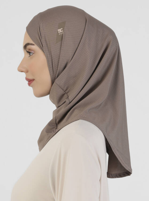 Pro Spor Çapraz Hijab Bone - Gözenekli Mikro Kumaş - 25