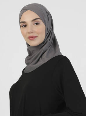 Pro Spor Çapraz Hijab Bone - Gözenekli Mikro Kumaş - 39