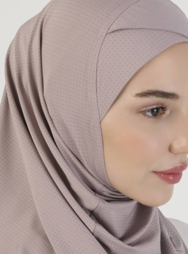 Pro Spor Çapraz Hijab Bone - Gözenekli Mikro Kumaş - 45