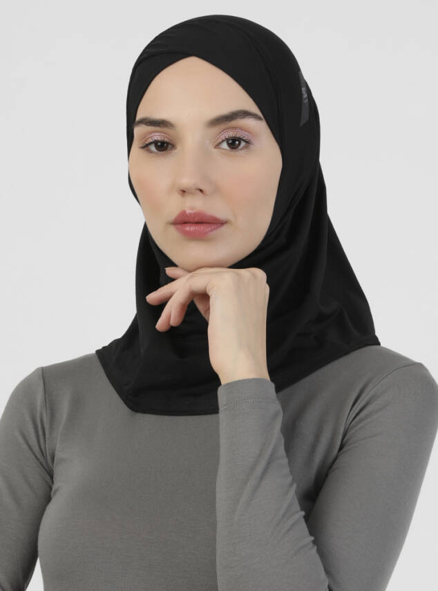 Pro Sports Criss-Cross Hijab Underscarf - Breathable Micro Fabric - 4