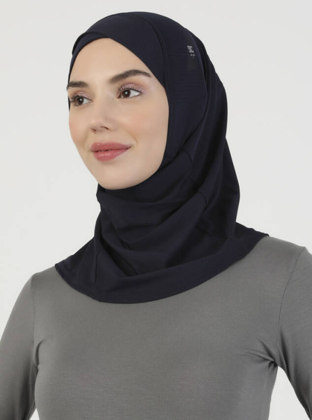 Pro Sports Criss-Cross Hijab Underscarf - Breathable Micro Fabric - 12