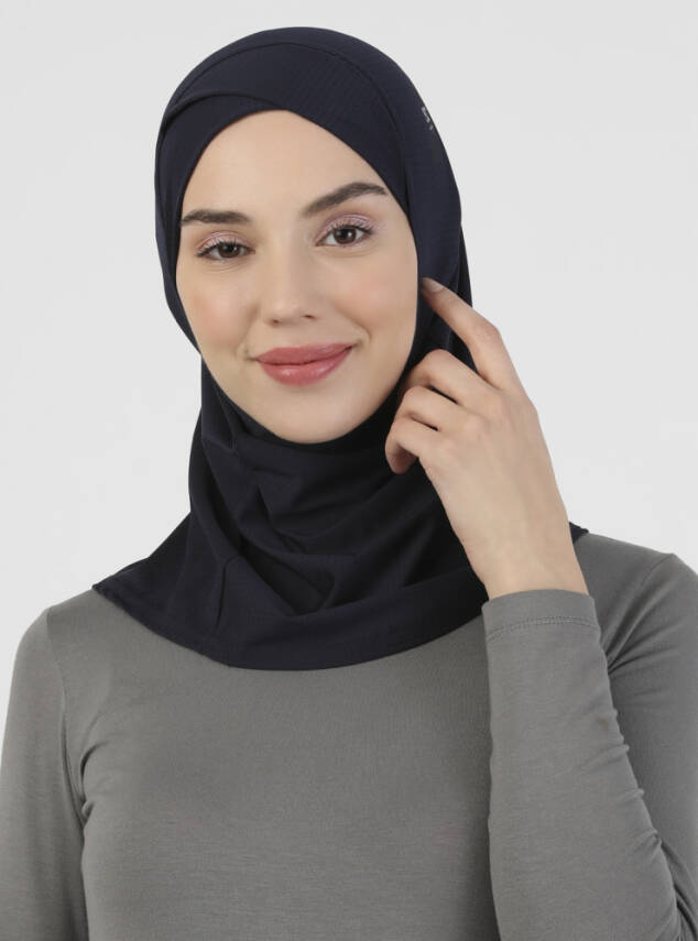 Pro Sports Criss-Cross Hijab Underscarf - Breathable Micro Fabric - 13