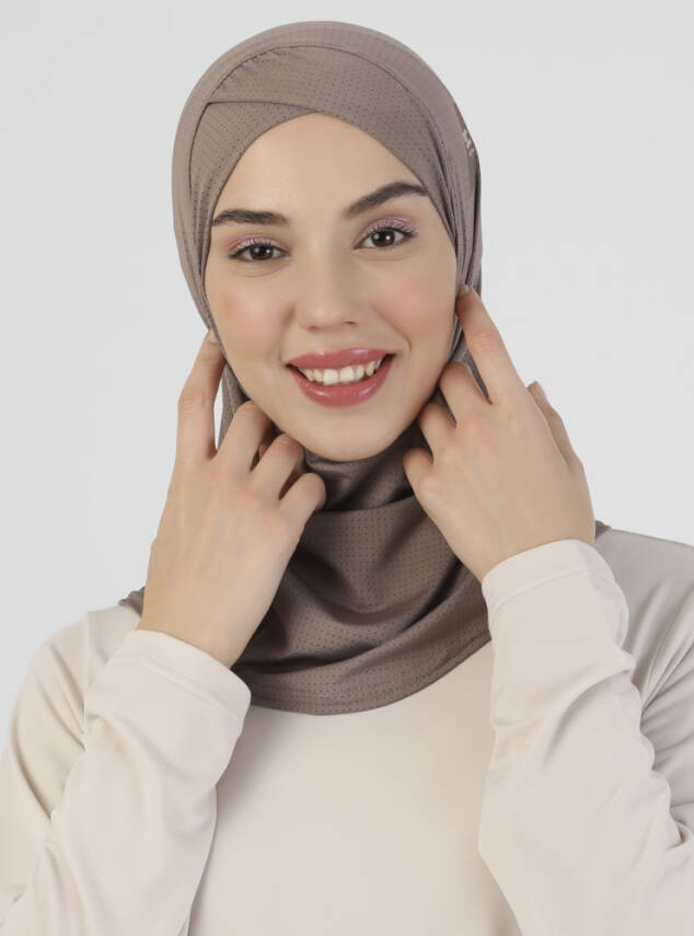 Pro Sports Criss-Cross Hijab Underscarf - Breathable Micro Fabric - 24