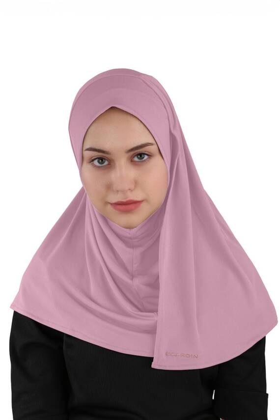 Sandy Fabric Turban Stretch Shawl - 1