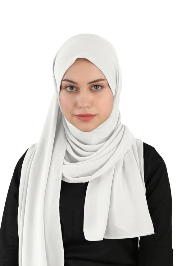 Sandy Fabric Instant Chiffon Shawl - 11