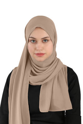 Sandy Fabric Instant Chiffon Shawl - 17