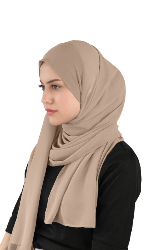 Sandy Fabric Instant Chiffon Shawl - 18