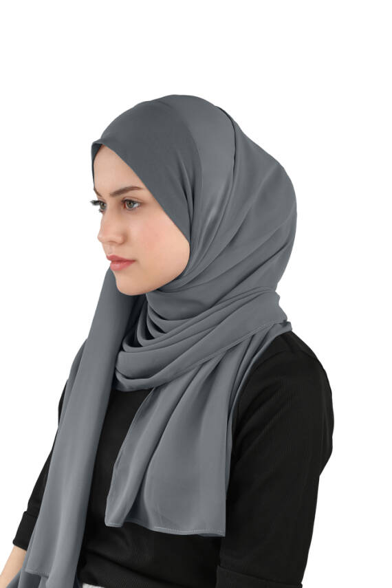 Sandy Fabric Instant Chiffon Shawl - 2