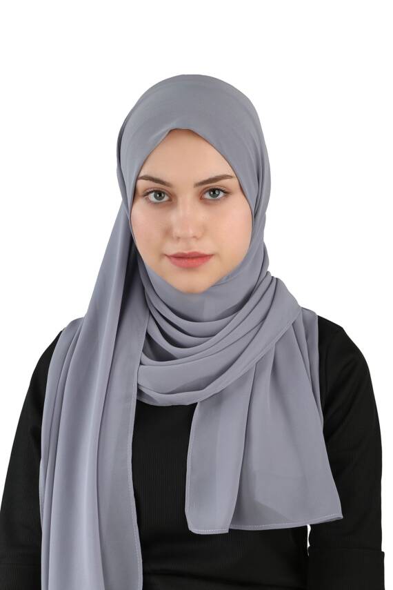 Sandy Fabric Instant Chiffon Shawl - 4