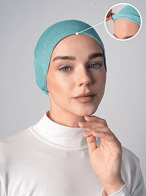 Kaymaz Bone - Silikon Şeritli Bone - 100