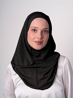 Glitter Evening Easy Hijab - 1