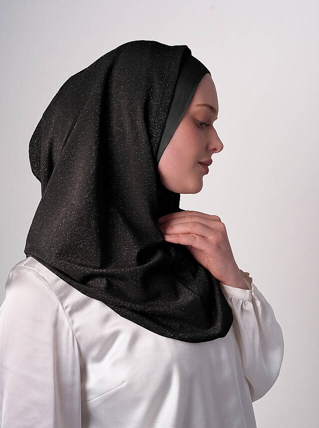 Glitter Evening Easy Hijab - 4