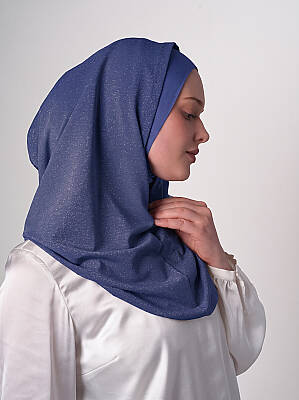 Abiye Simli Pratik Hijab - 17