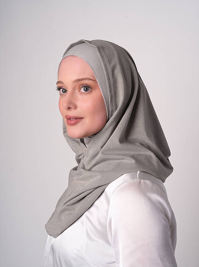 Abiye Simli Pratik Hijab - 22