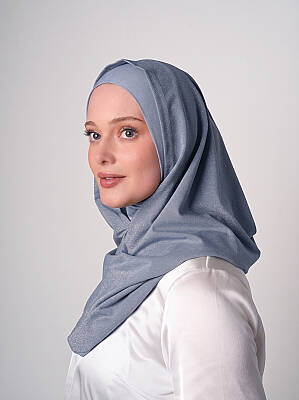 Abiye Simli Pratik Hijab - 32