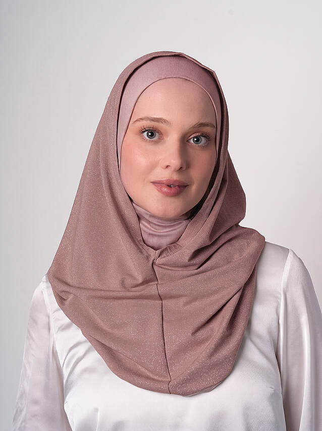 Abiye Simli Pratik Hijab - 33