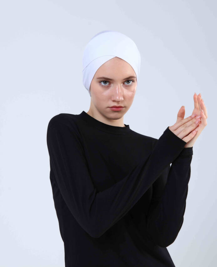 Tie-Back Criss-Cross Sports Bandana - 12