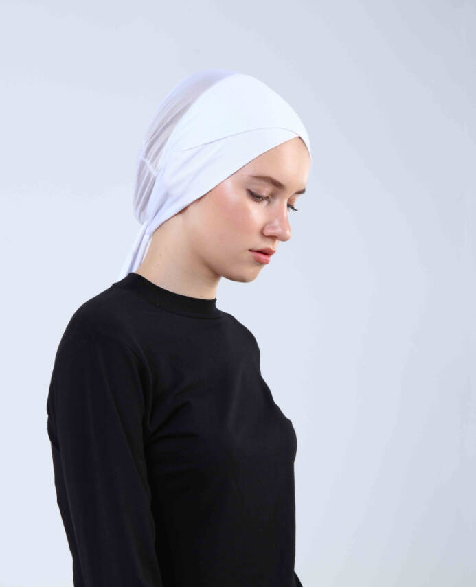 Tie-Back Criss-Cross Sports Bandana - 1