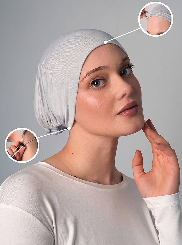 Adjustable Wide Stopper Underscarf - 42
