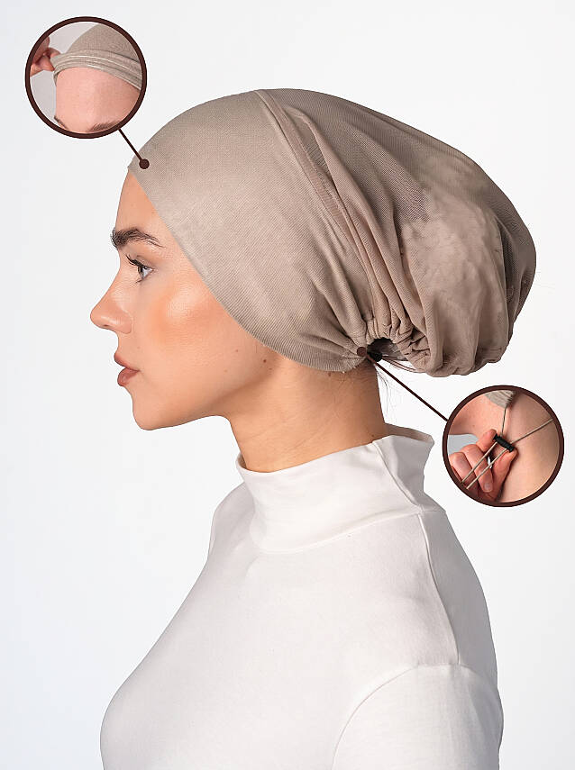Adjustable Stopper Fit Underscarf - 1