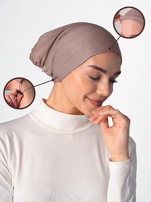 Adjustable Stopper Fit Underscarf - 53