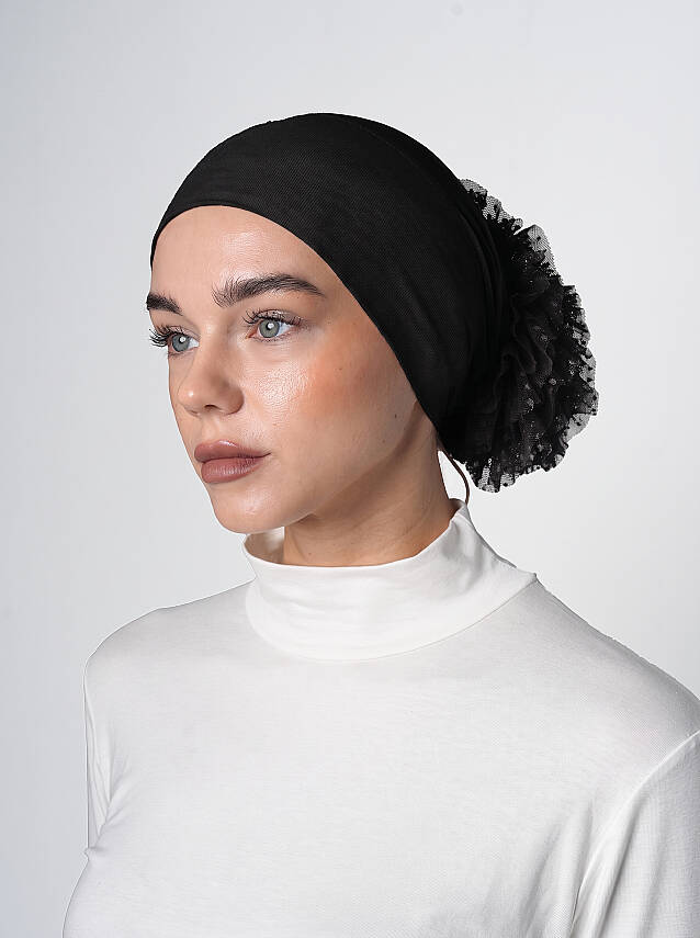 Adjustable Silicone Bun Underscarf - Silicone Grip Adjustable Bun Underscarf - 2