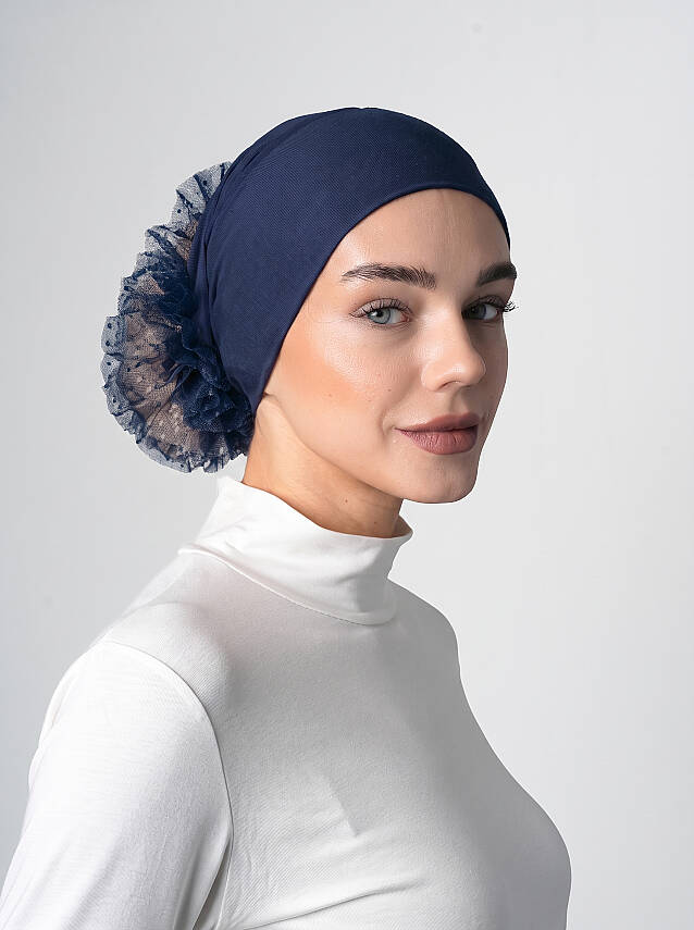 Adjustable Silicone Bun Underscarf - Silicone Grip Adjustable Bun Underscarf - 12