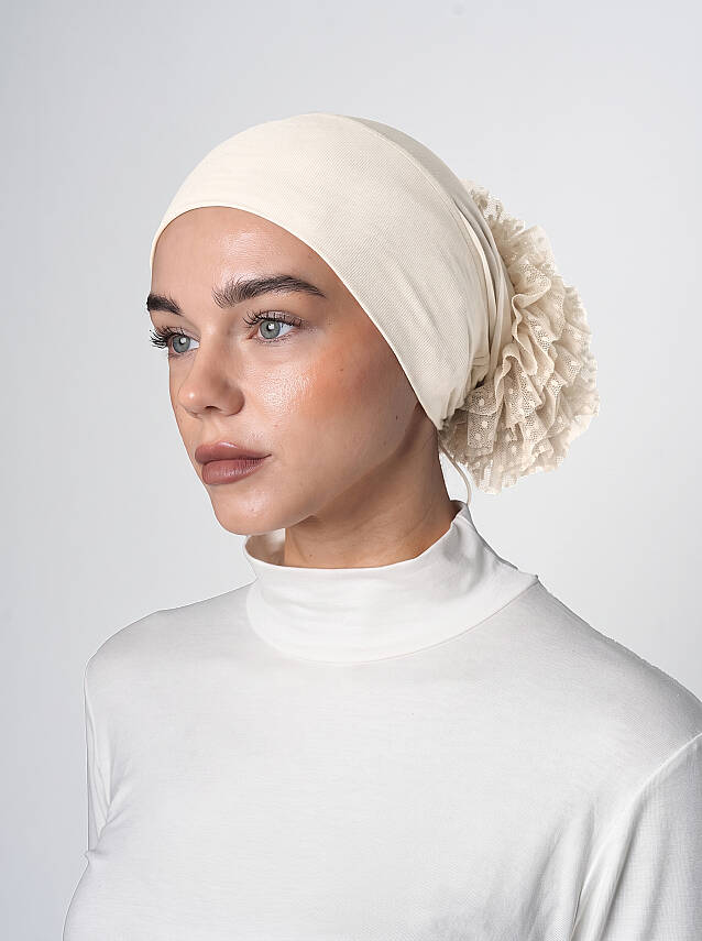 Adjustable Silicone Bun Underscarf - Silicone Grip Adjustable Bun Underscarf - 14