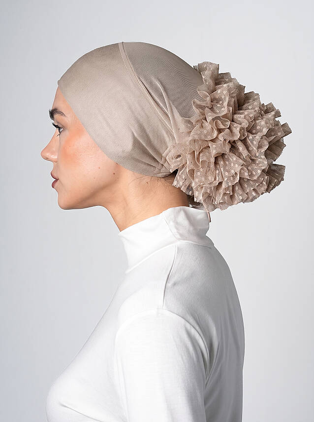 Adjustable Silicone Bun Underscarf - Silicone Grip Adjustable Bun Underscarf - 18