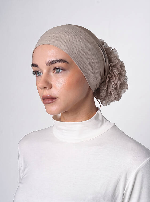 Adjustable Silicone Bun Underscarf - Silicone Grip Adjustable Bun Underscarf - 19