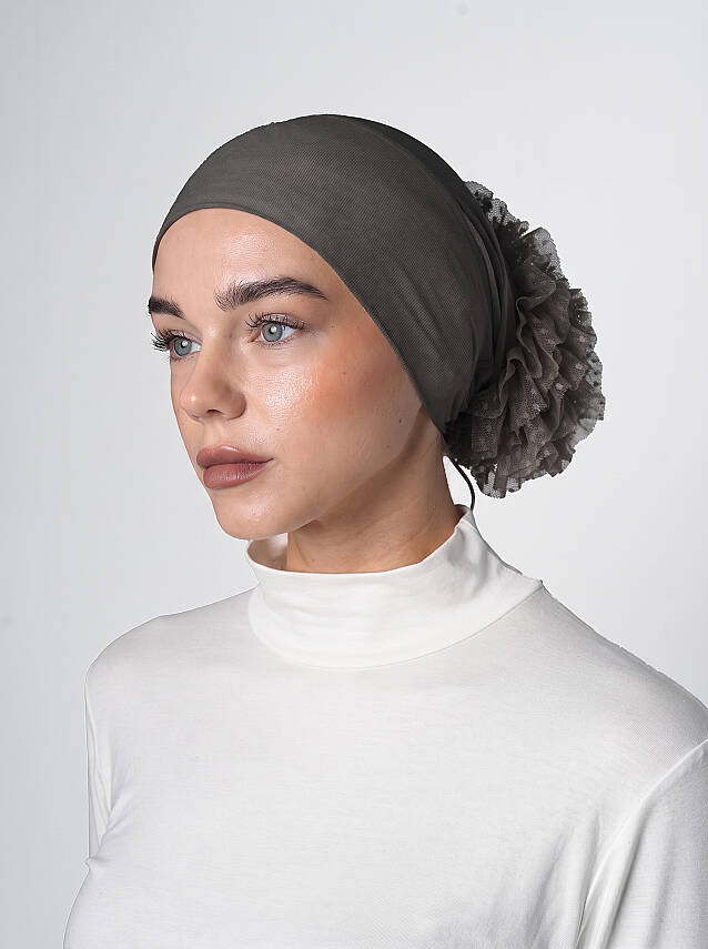 Adjustable Silicone Bun Underscarf - Silicone Grip Adjustable Bun Underscarf - 30