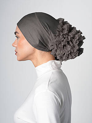 Adjustable Silicone Bun Underscarf - Silicone Grip Adjustable Bun Underscarf - 31