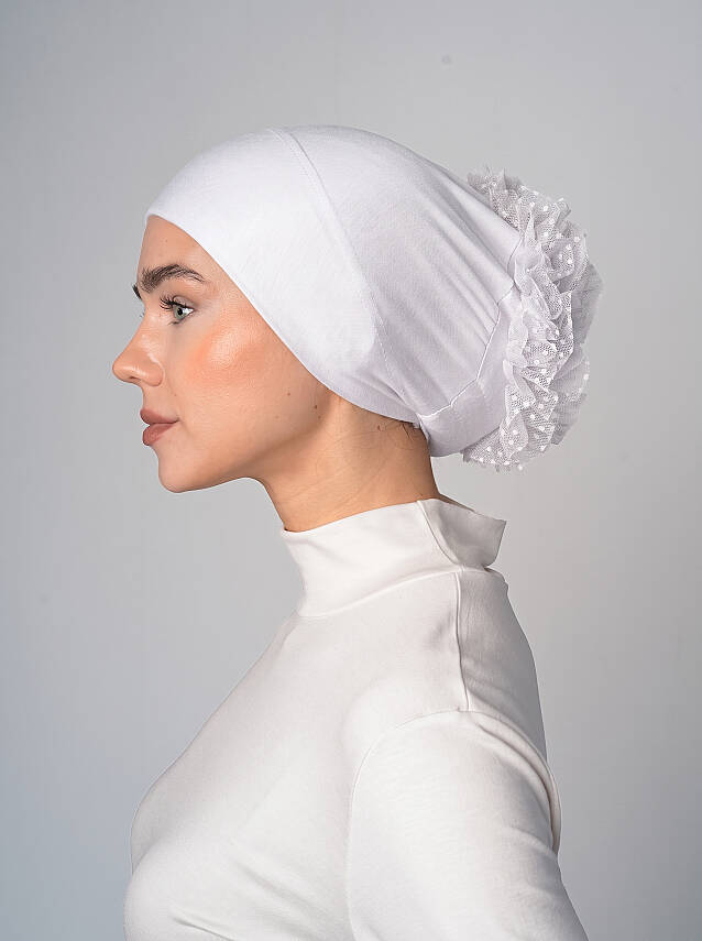 Non-Slip Bun Underscarf - Silicone Grip Bun Underscarf - 7