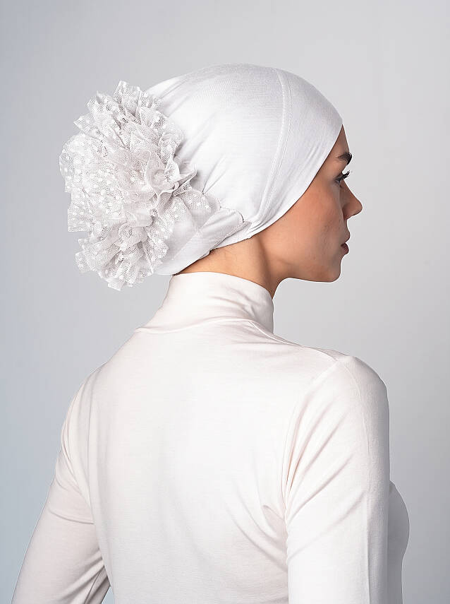 Non-Slip Bun Underscarf - Silicone Grip Bun Underscarf - 8