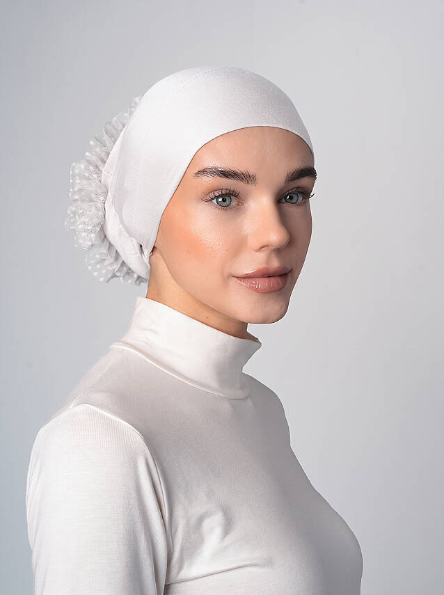 Non-Slip Bun Underscarf - Silicone Grip Bun Underscarf - 9