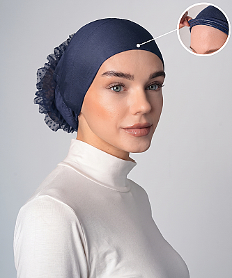 Non-Slip Bun Underscarf - Silicone Grip Bun Underscarf - 10
