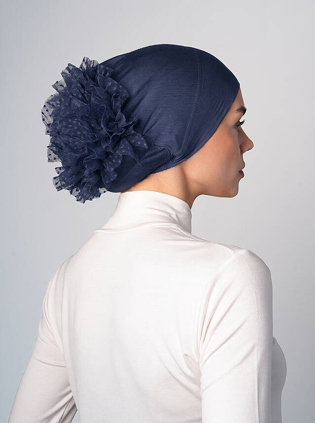 Non-Slip Bun Underscarf - Silicone Grip Bun Underscarf - 13